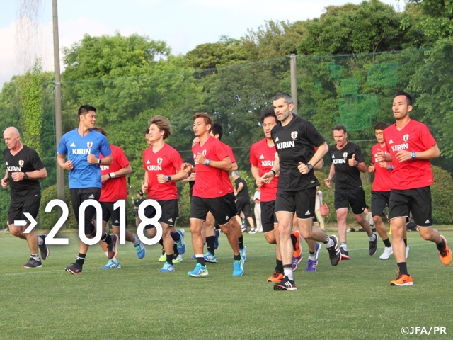 SAMURAI BLUE　海外組がキャンプスタート