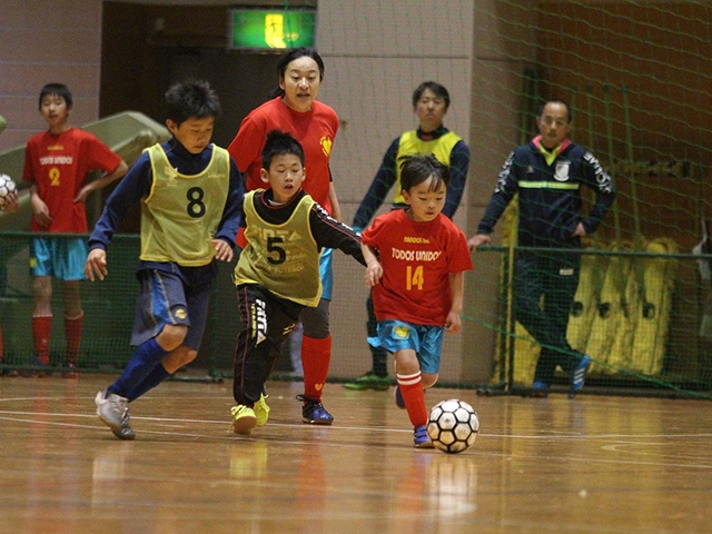 JFAファミリーフットサルフェスティバル 茨城県取手市の取手グリーンスポーツセンターに、211人が参加！