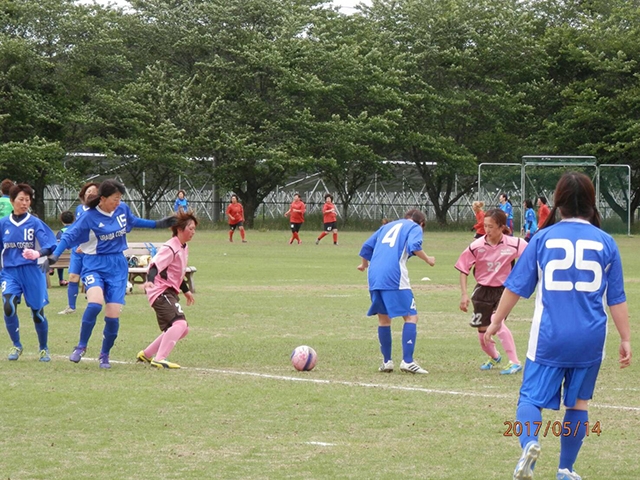 JFAレディースサッカーフェスティバル 茨城県かすみがうら市の戸沢公園運動広場に、141人が参加！