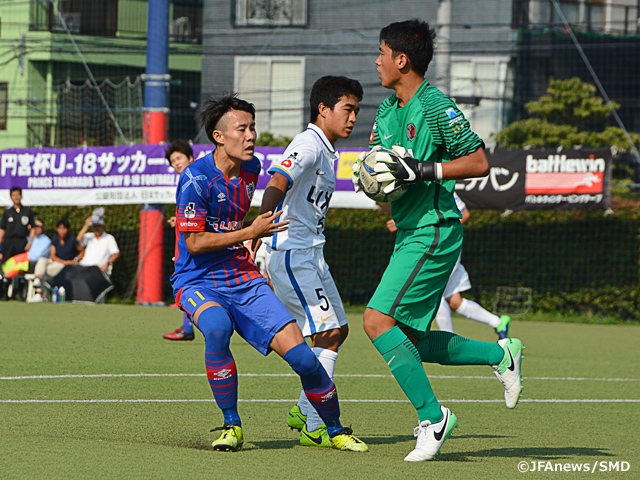 鹿島が復調気配の市立船橋と真っ向勝負　高円宮杯U-18プレミアリーグEAST