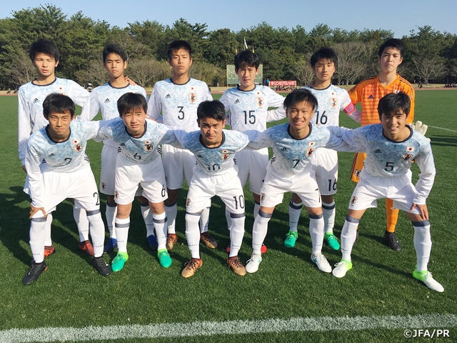 U-15日本代表 JENESYS2017日ASEAN U-16サッカー交流大会　準決勝敗退、3位決定戦へ