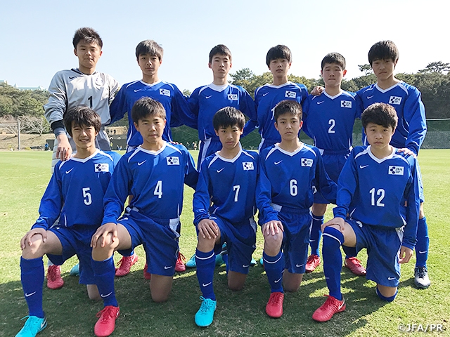 JFAエリートプログラムU-14トレーニングキャンプ（静岡県御前崎市）全日程を終える