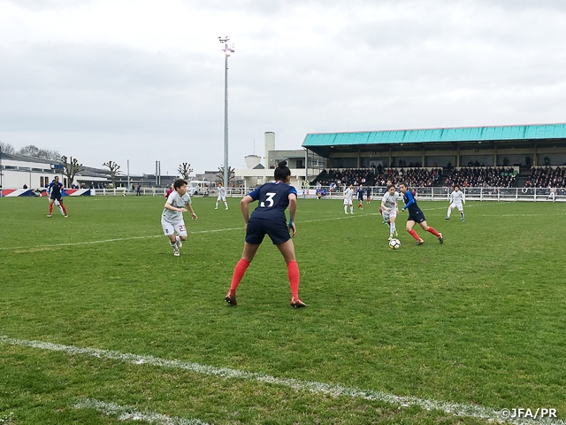 U-20日本女子代表　フランス遠征を1勝1敗で終える