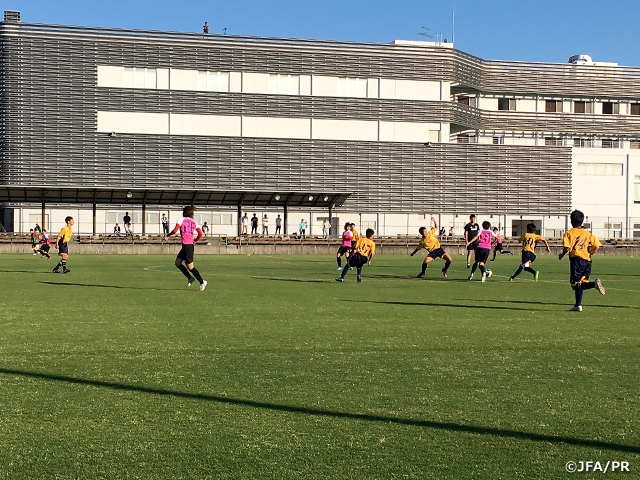 U-20日本女子代表候補　藤枝明誠高校とトレーニングマッチを行う