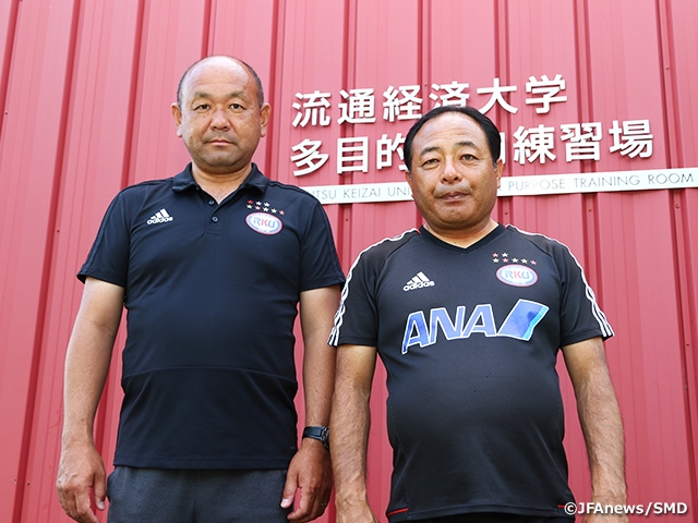 “アベック勝利”を目指す流通経済大学と流経大ドラゴンズ龍ケ崎　天皇杯 JFA 第98回全日本サッカー選手権大会