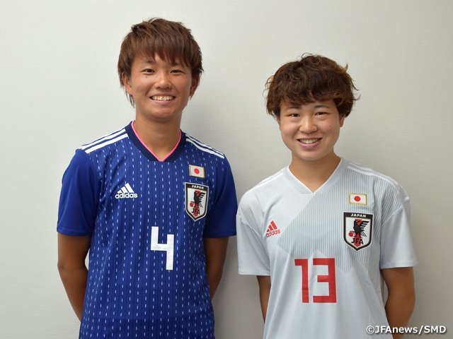 U-20日本女子代表　南萌華選手、宮川麻都選手インタビュー ～FIFA U-20女子ワールドカップフランス2018～