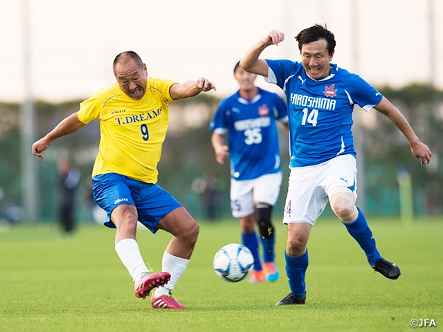 JFA 第6回全日本O-40サッカー大会が開幕 前々回王者の羅針盤倶楽部NAGOYA、T・ドリームスが白星発進