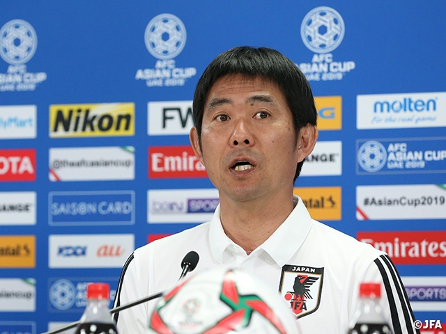 SAMURAI BLUE 森保監督、オマーン戦へ選手に「存分に力を発揮してほしい」～AFCアジアカップUAE2019（1/5～2/1）～