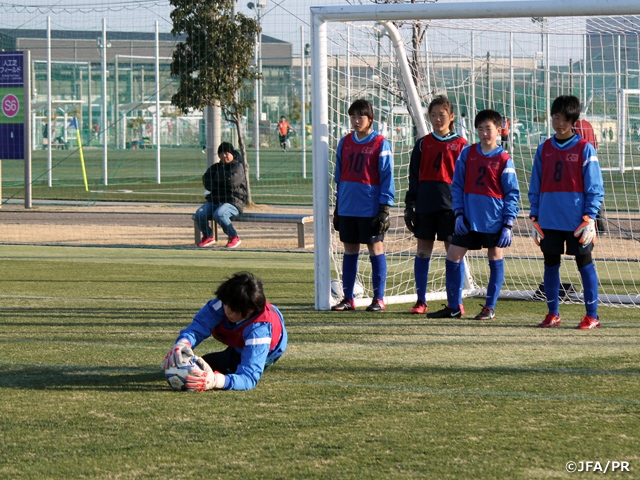 女子GKキャンプ　3日間の活動を終える