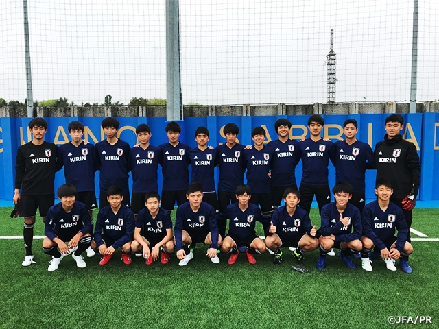 U-15日本代表がイタリア遠征を開始 ～第16回デッレナツィオーニトーナメント～