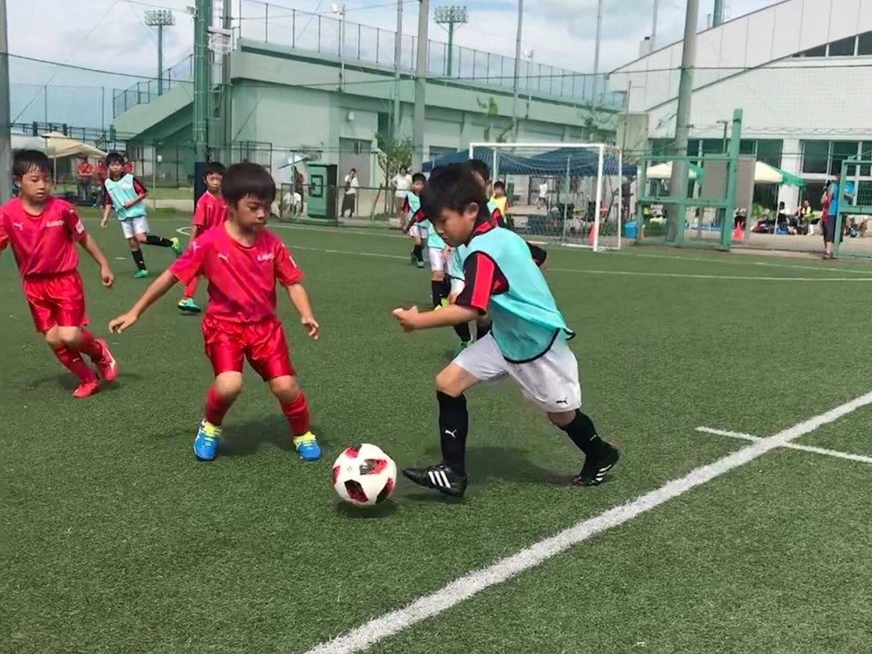 JFAキッズ（U-10）サッカーフェスティバル 新潟県新潟市西区の新潟市みどりと森の運動公園体育施設に110人が参加！