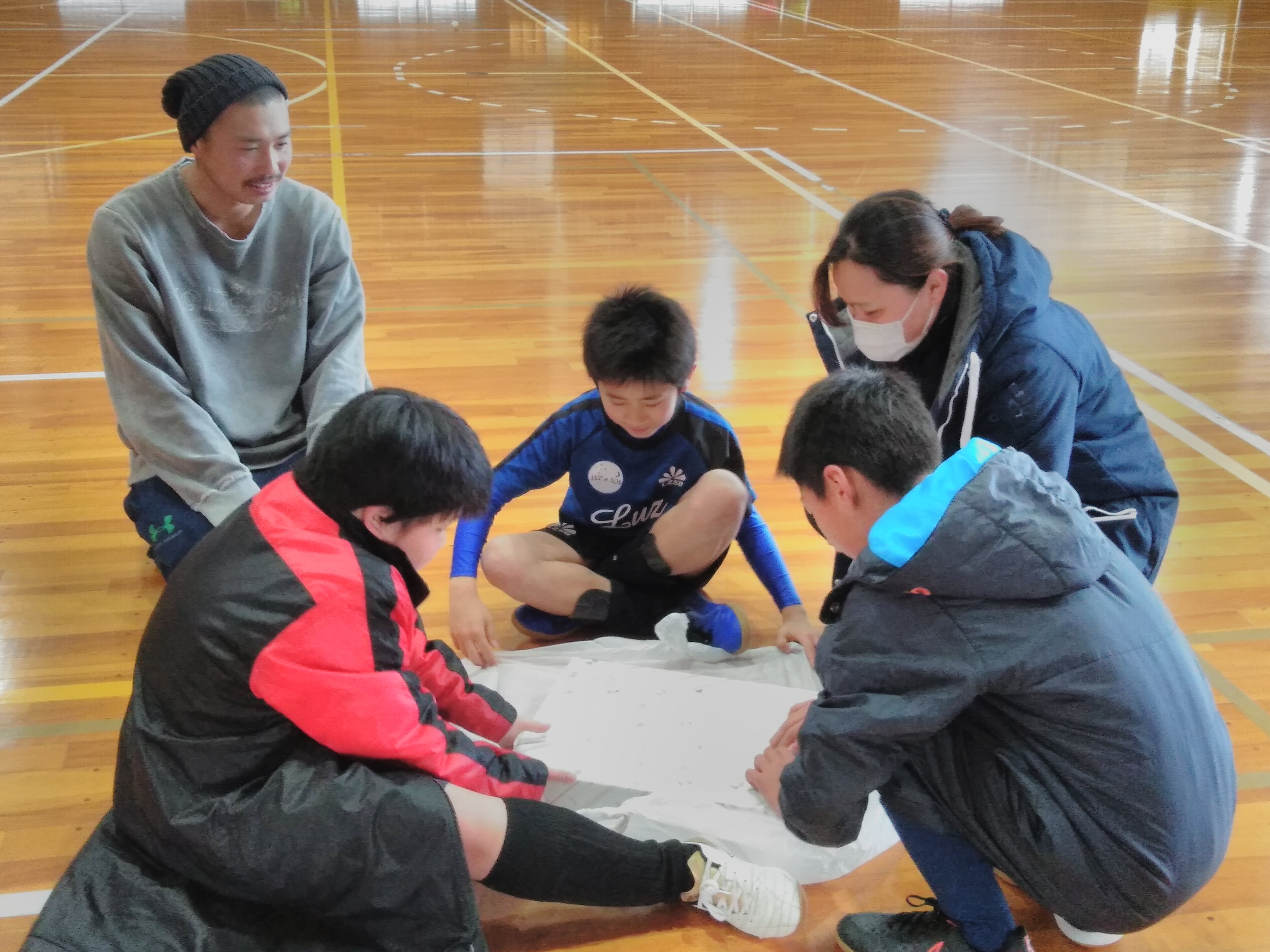 JFAファミリーフットサルフェスティバル in羽咋市立羽咋小学校体育館