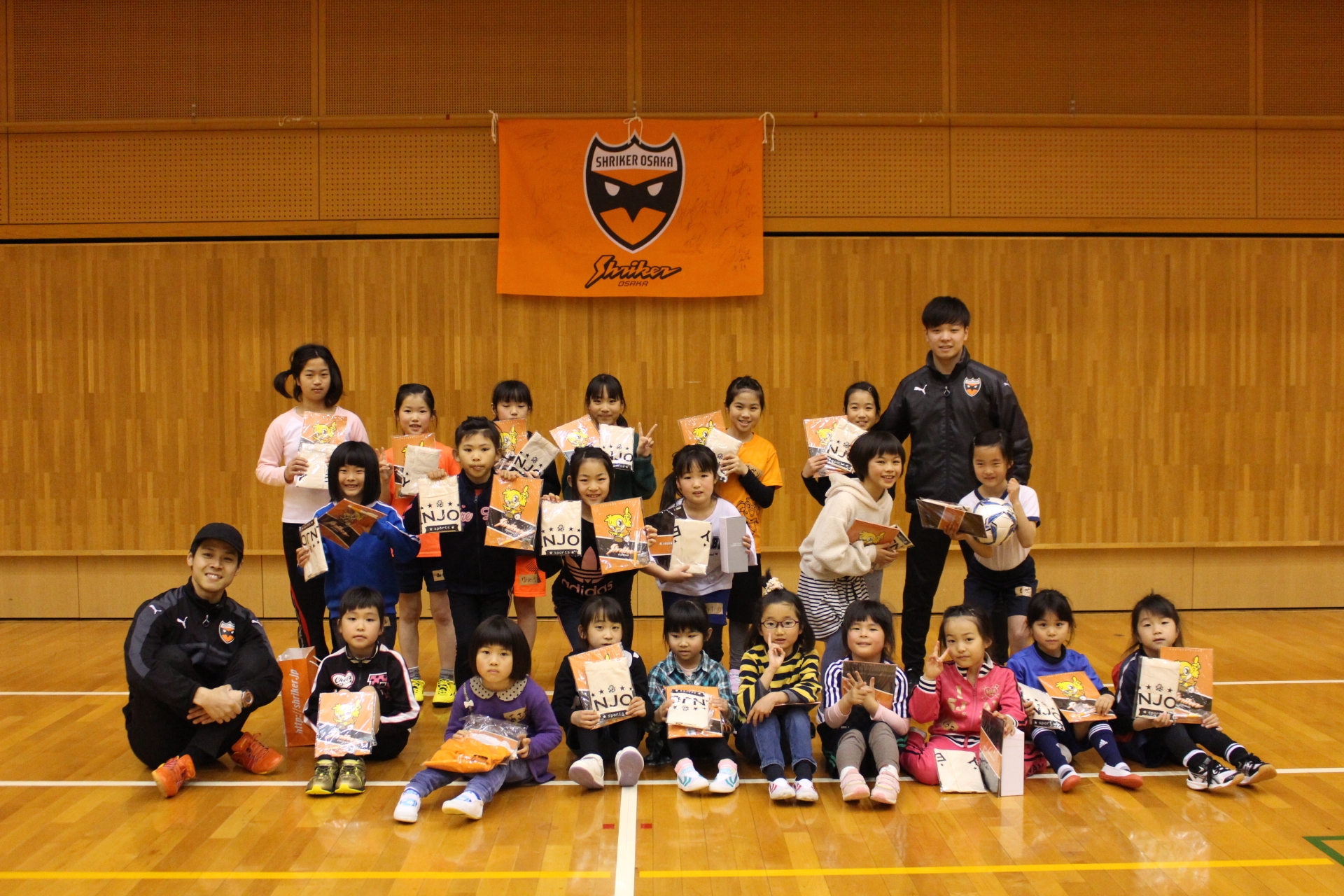 JFAガールズサッカーフェスティバル in 菊間緑の広場総合運動公園体育館