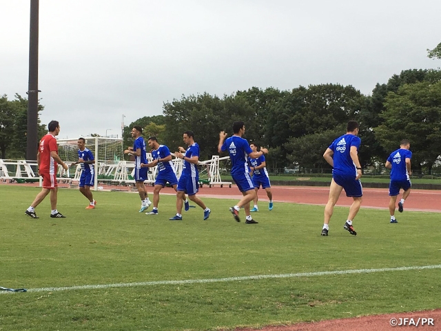 Paraguay National Team arrives in Japan ahead of the KIRIN CHALLENGE CUP 2019 (9/5＠Kashima)