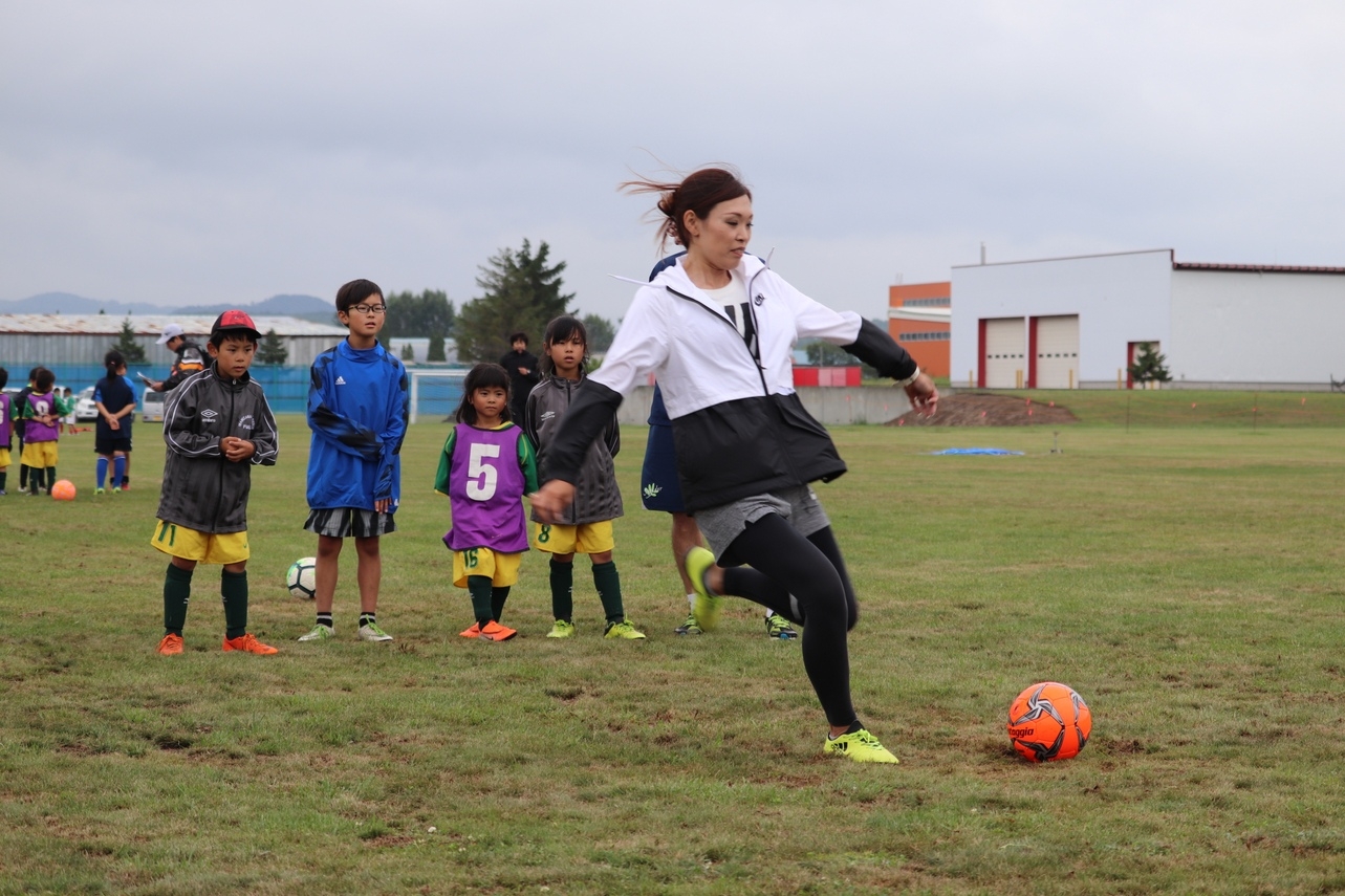 JFAフットボールデー in 岩見沢市岡山スポーツフィールド