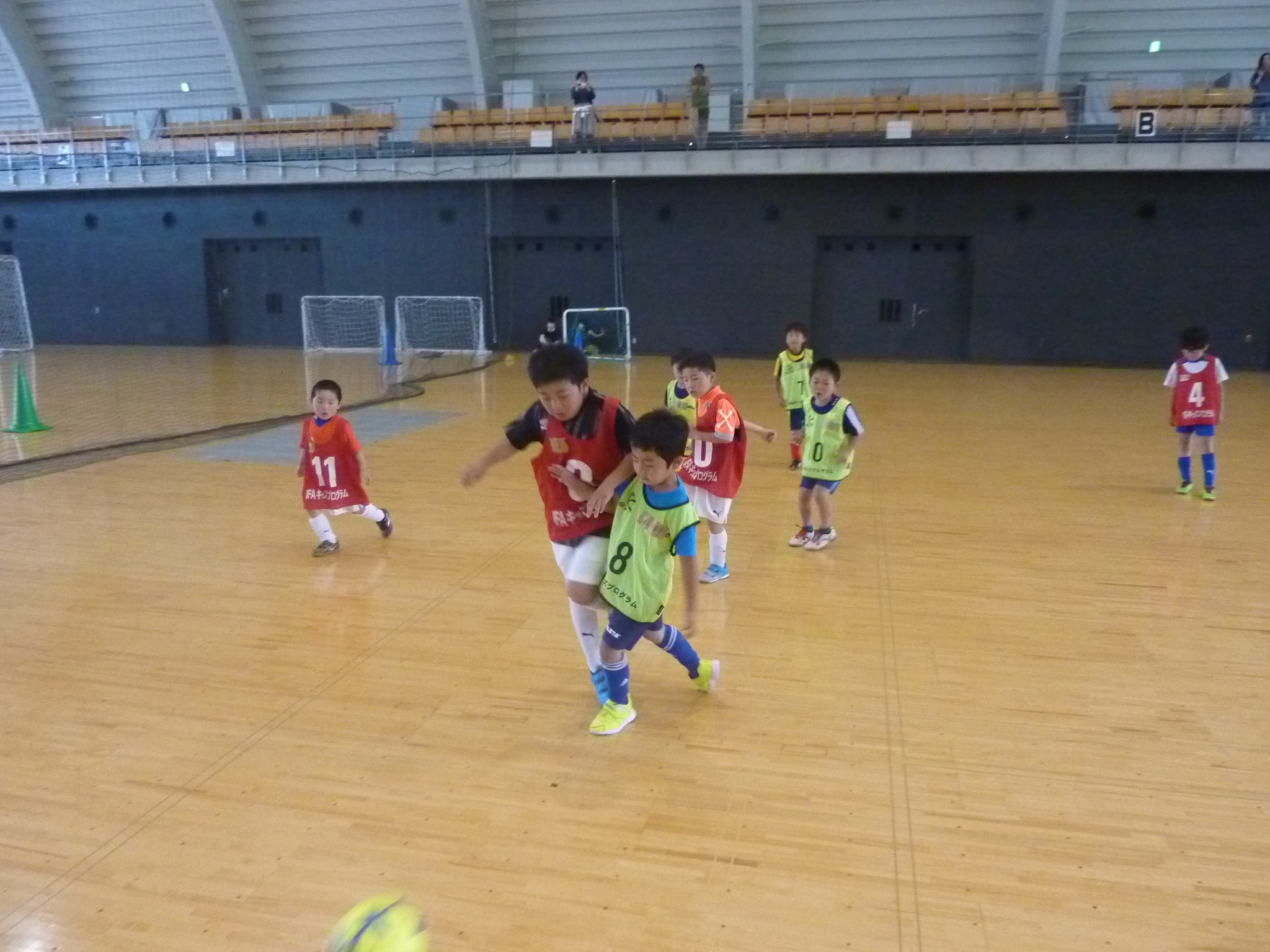 JFAキッズ（U-6/8/10）サッカーフェスティバル in 久慈市民体育館