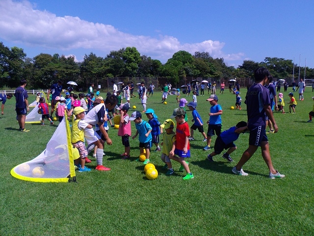 JFAキッズサッカーフェスティバル in 吾岡山文化の森スポーツ広場