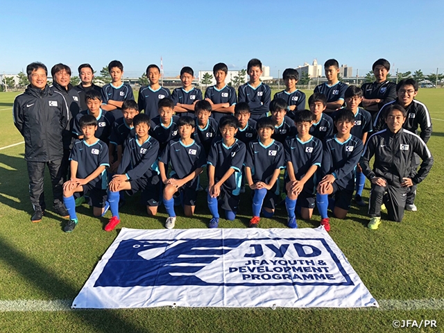 2019JFAエリートプログラム U-14フューチャーキャンプ後期　5日間のキャンプを終了