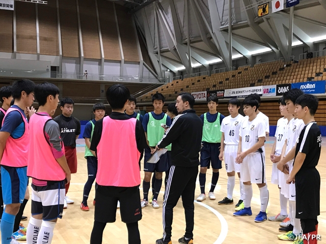 フットサルU-18タレントキャラバン北信越地域を石川県で開催