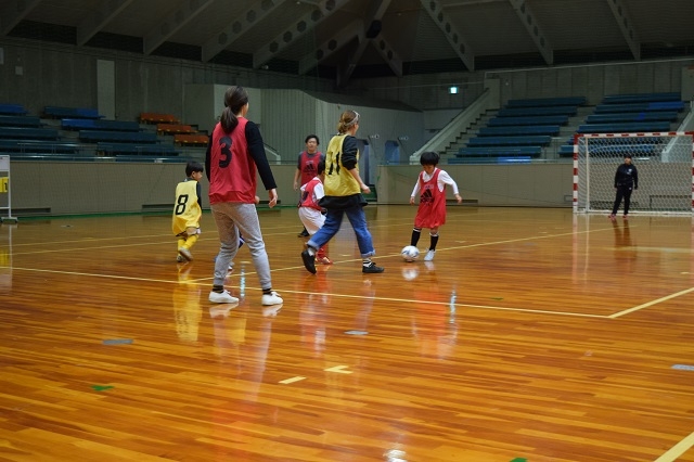 JFAファミリーフットサルフェスティバル in 和歌山市立市民体育館