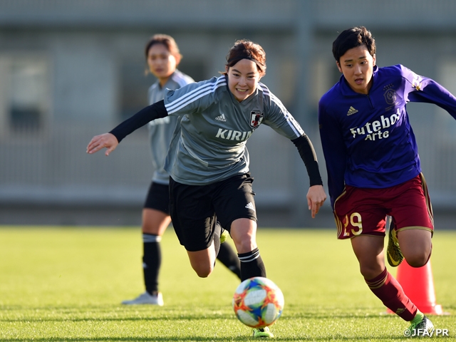 高校生との合同トレーニング/キリンチャレンジカップ2019観戦　～　なでしこチャレンジトレーニングキャンプ＠J-GREEN堺（11/17-20）～