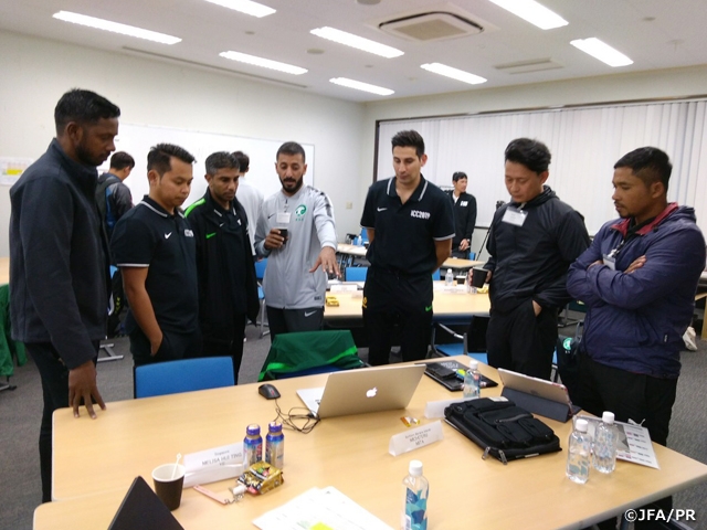 JFA International Coaching Course 2019 held in Shizuoka