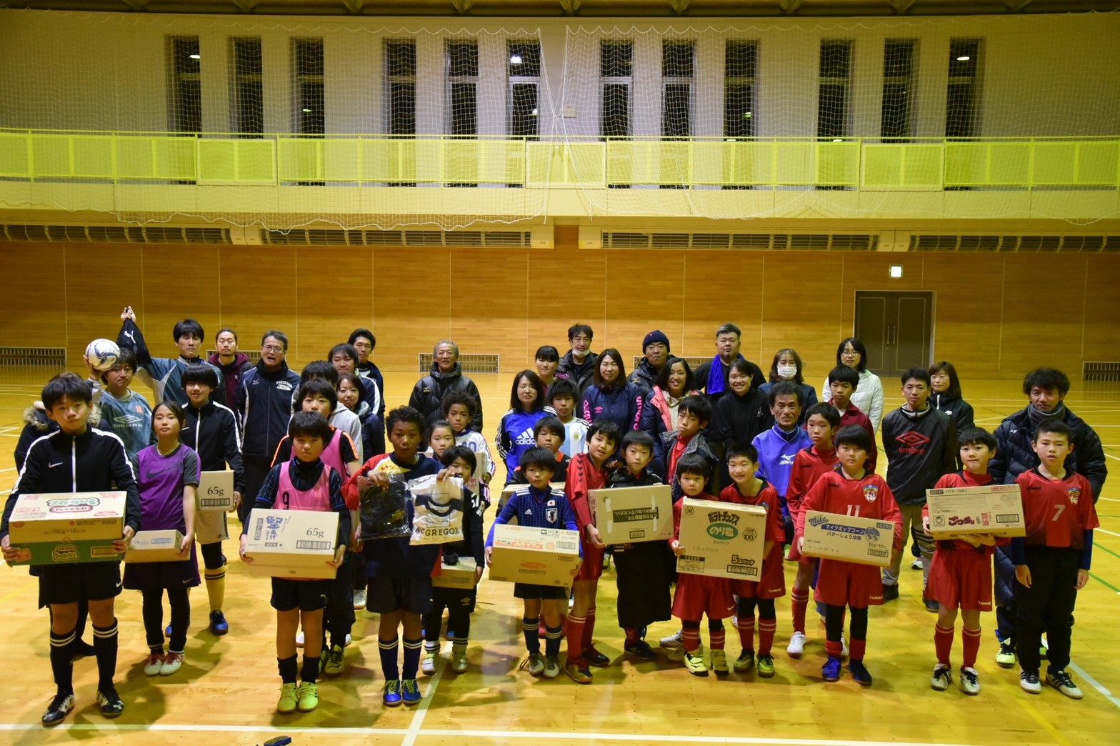 JFAキッズサッカーフェスティバル in 米沢市営八幡原体育館