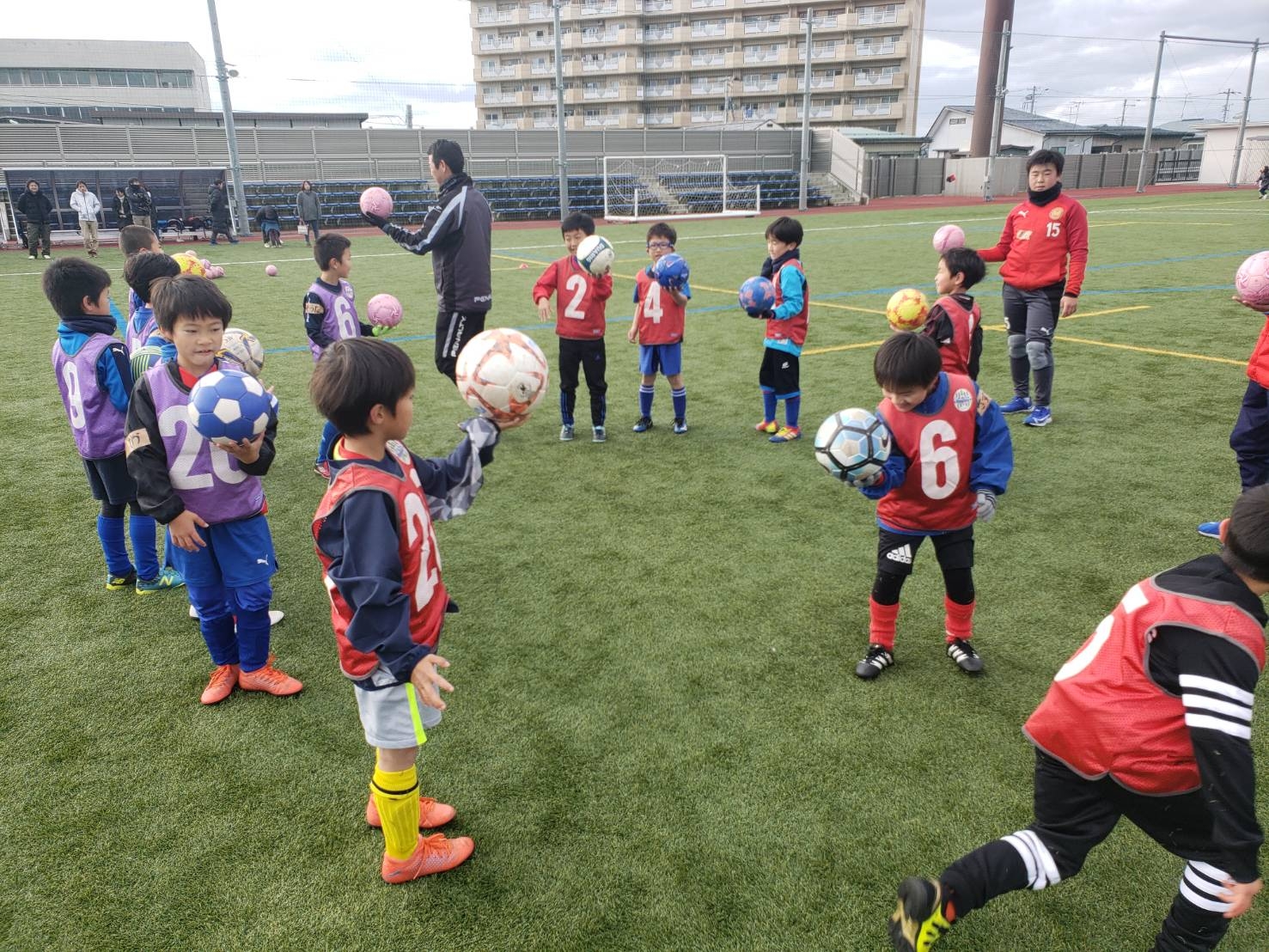 JFAフットボールデー in 山形市球技場