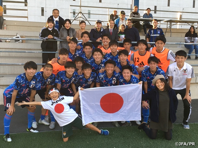 U-18日本代表スペイン遠征、最終戦を制し2位で大会を終える！