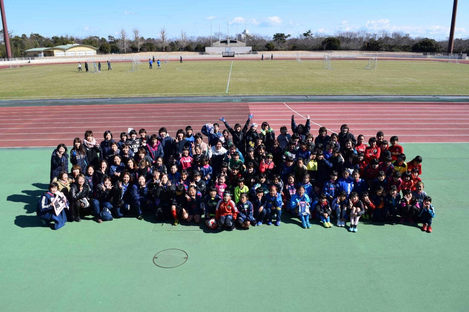 JFAレディース／ガールズサッカーフェスティバル in ひたちなか市総合運動公園