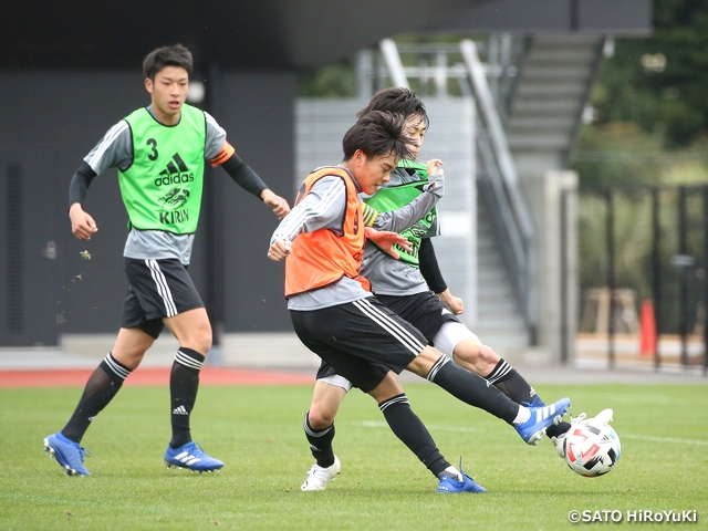 U-17日本代表候補　充実した今年初の国内トレーニングキャンプを終える