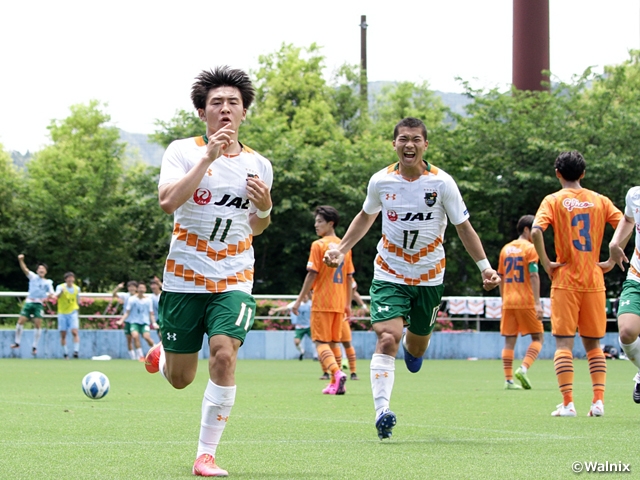 Aomori Yamada keeps perfect record with win over Shimizu at the Prince Takamado Trophy JFA U-18 Football Premier League 2021