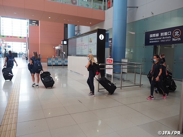 Ukraine Women’s National Team arrives in Japan ahead of International Friendly Match against Nadeshiko Japan (6/10@Hiroshima)