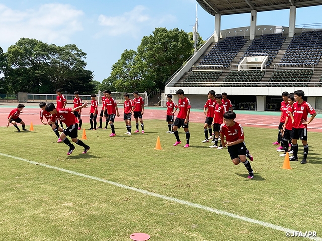 U-15日本代表候補　再び静岡県沼津市で活動開始