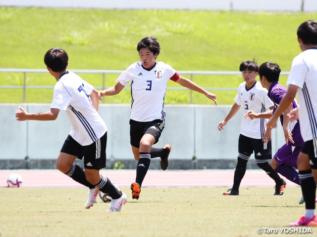 U-15日本代表候補　静岡での活動終了