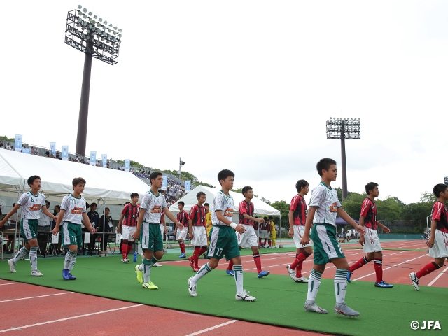 組み合わせ決定　令和3年度全国中学校体育大会「第52回全国中学校サッカー大会」