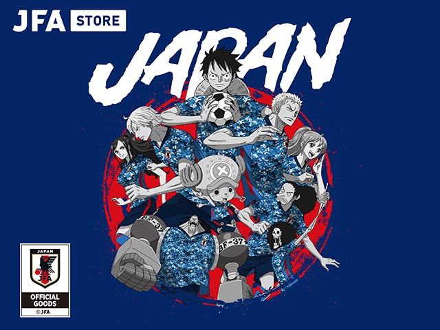 ワンピース サッカー日本代表ver.グッズが登場！