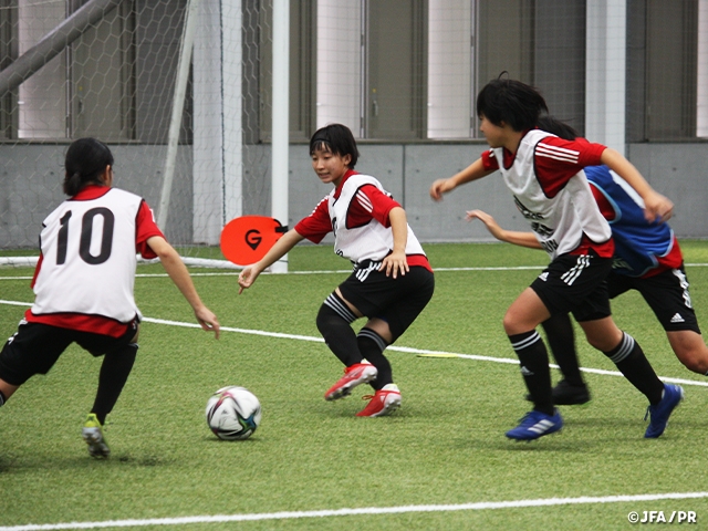 U-16日本女子代表候補　FIFA U-17女子ワールドカップに向け、福島県内で活動実施