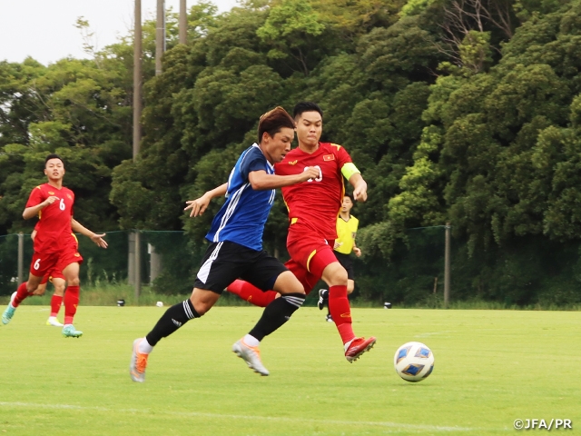 U-19日本代表候補　トレーニングキャンプを終え、次はいよいよAFC U20アジアカップウズベキスタン予選本番へ