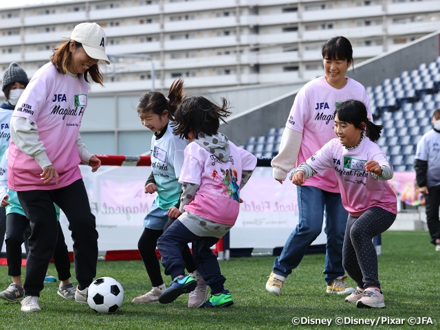 JFA Magical Field Inspired by Disney　ファミリーサッカーフェスティバル“First Touch” 皇后杯決勝特別開催　開催レポート