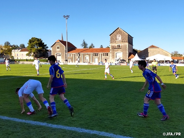 【Match Report】U-16 Japan National Team defeat Czech Republic in second match of the 50th Montaigu Tournament