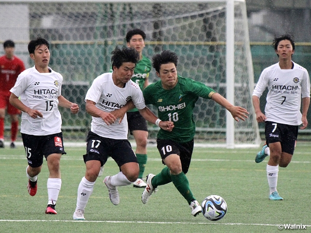 一進一退の攻防を続けた昌平と柏の一戦は引き分け　高円宮杯 JFA U-18サッカープレミアリーグ 2023EAST第2節