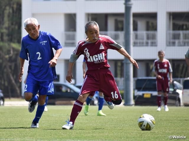 日本一を懸けた戦いが開幕！昨年優勝のアスレチッククラブちばは黒星スタート　JFA 第17回全日本O-70サッカー大会