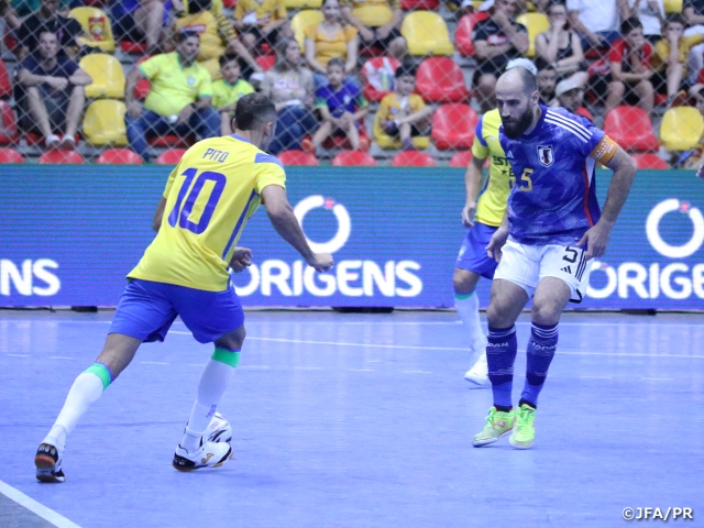 【Match Report】フットサル日本代表 親善大会初戦でブラジル代表に敗戦　Futsal Nations Cup（9/11-9/17＠ブラジル）