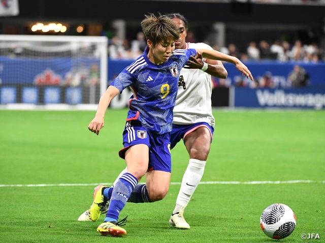 【Match Report】なでしこジャパン 試合開始直後に先制するも、アメリカに2ゴールを許し敗戦　2024 SheBelieves Cup