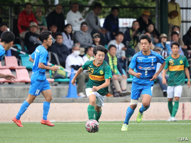 静岡学園が今季初勝利　高円宮杯 JFA U-18サッカープレミアリーグ 2024第6節