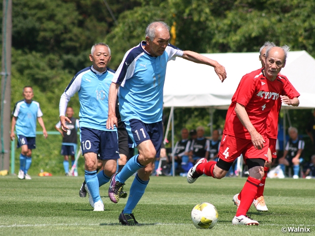 秋田県にかほ市で開幕　JFA 第18回全日本O-70サッカー大会