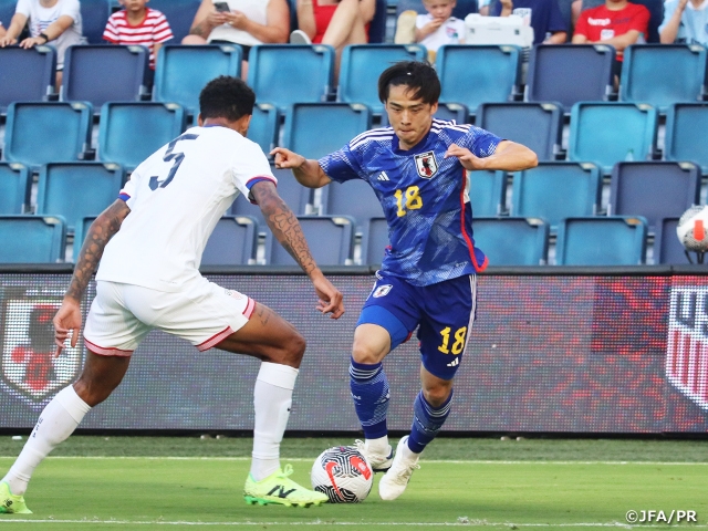 【Match Report】U-23日本代表、藤尾翔太選手と細谷真大選手のゴールでアメリカに2-0の快勝