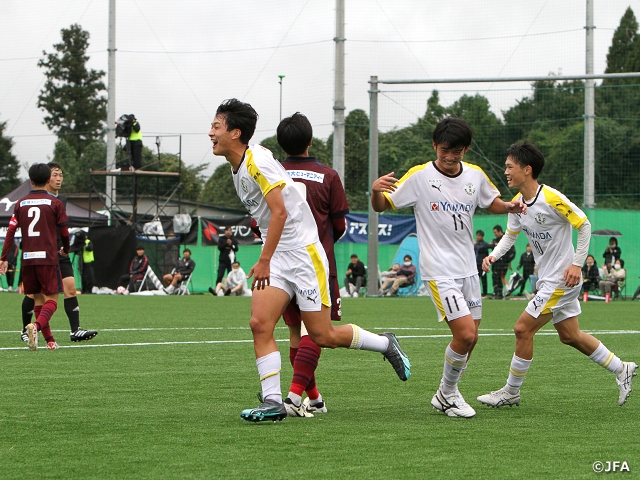 前橋育英がアウェイで勝ち点3を獲得　高円宮杯 JFA U-18サッカープレミアリーグ 2024第17節