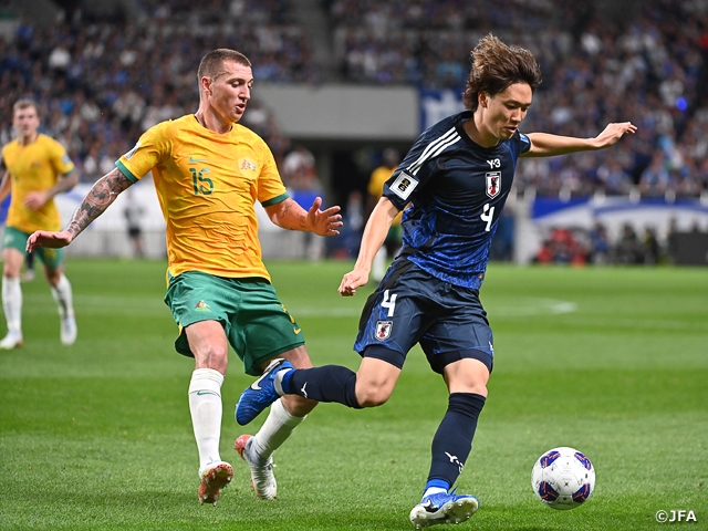 【Match Report】SAMURAI BLUE fail to extend winning streak but remain top of group with 1-1 draw against Australia in AFC Asian Qualifiers